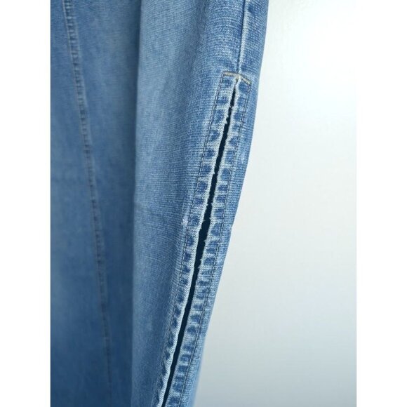 Squeeze Stephen Hardy Denim Maxi Skirt Size 11 Juniors 90s Y2K Grunge Vintage - Picture 11 of 14